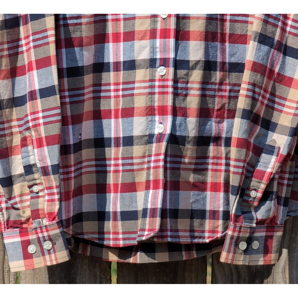 Cruel Girl Womens Western Rodeo Plaid Long Sleeve Button Down Shirt large - Picture 3 of 8